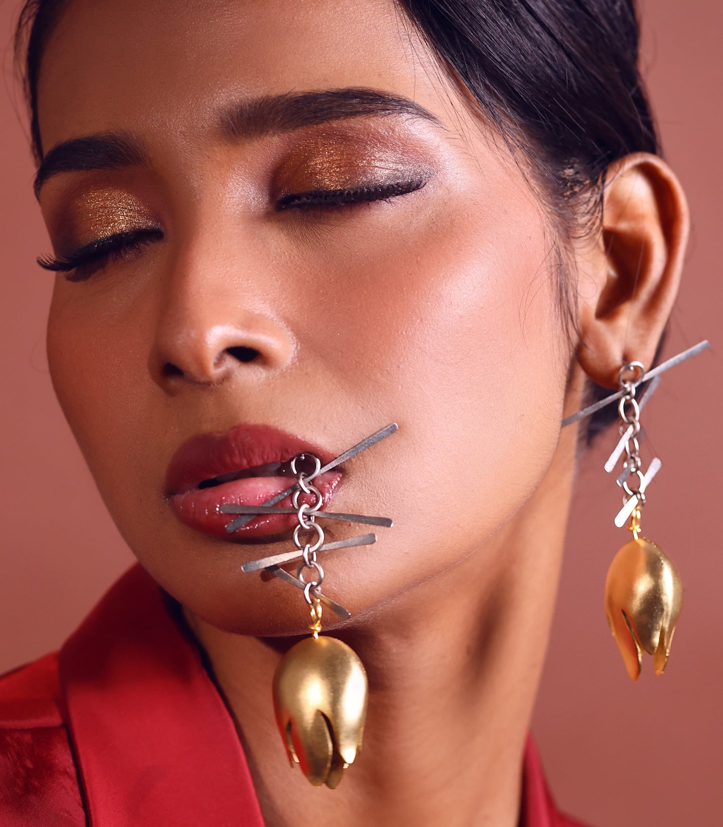 Lotus Earring