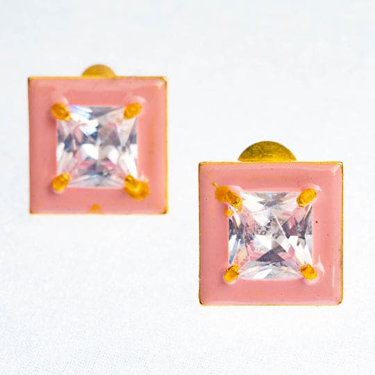 Blushing Petals Earring