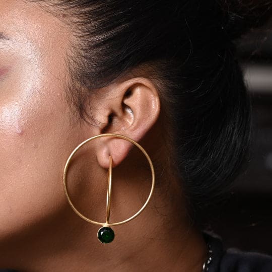Natural Elegance Loop Earring