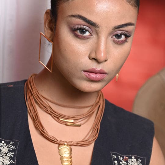 Earth Tones Adorned Necklaces
