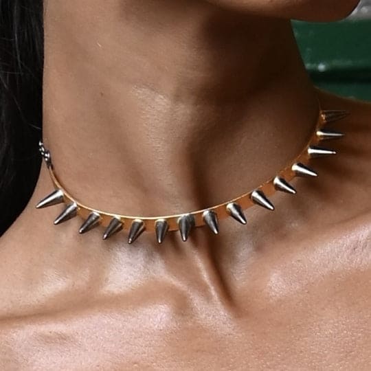 Edgy Elegance Neckpiece