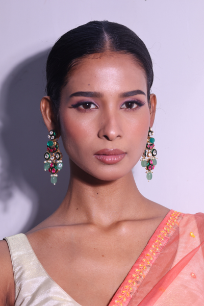PEACOCK'S PRIDE EARRING