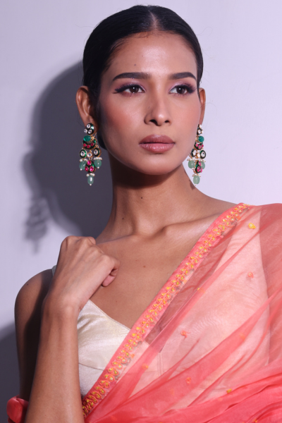 PEACOCK'S PRIDE EARRING
