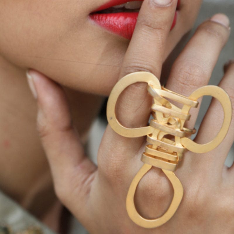 Red Carpet Ring - Zaza by Somya