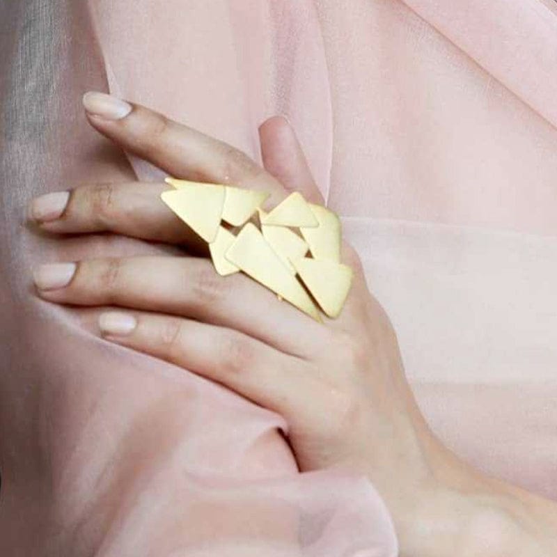 Triangle Ring - Zaza by Somya