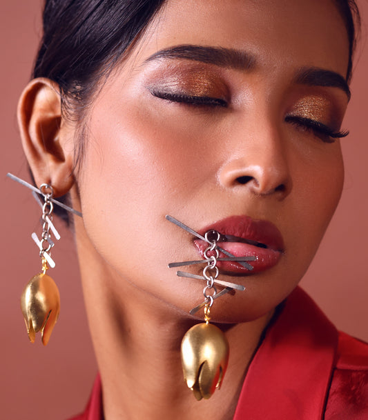 Lotus Earring