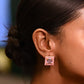 Blushing Petals Earring
