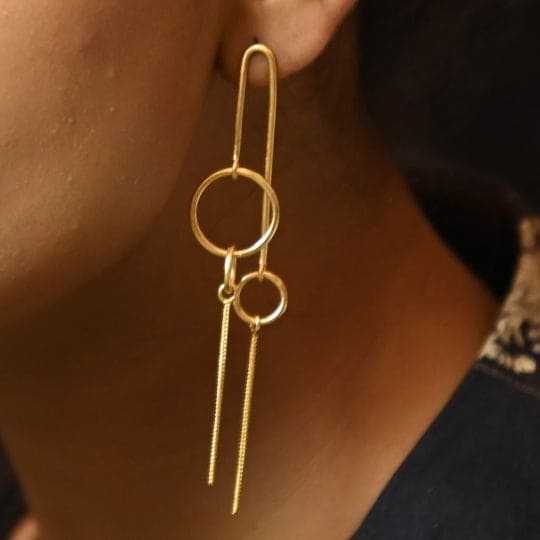 Circle of Elegance  Earring