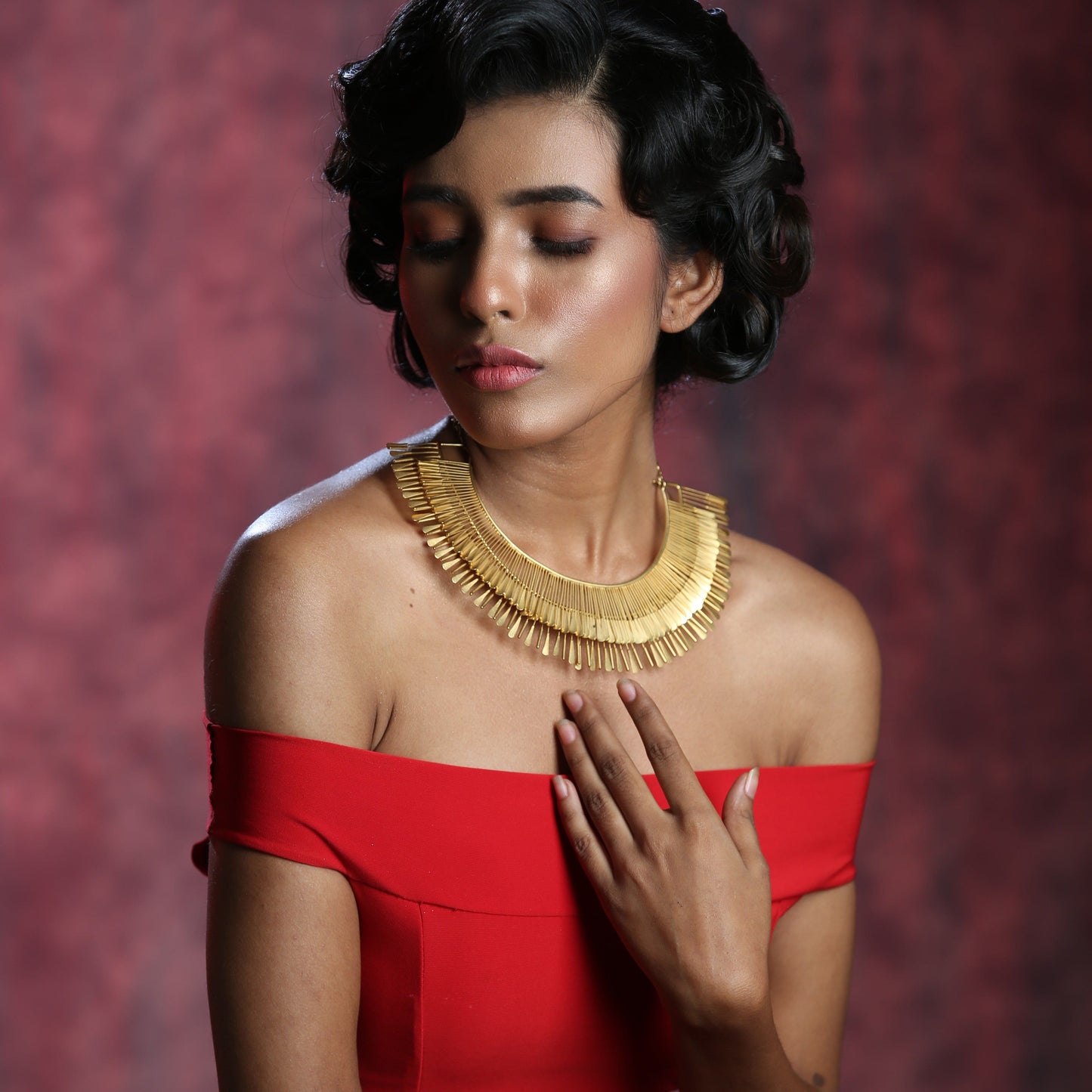 Spiked Luxe Neckpiece
