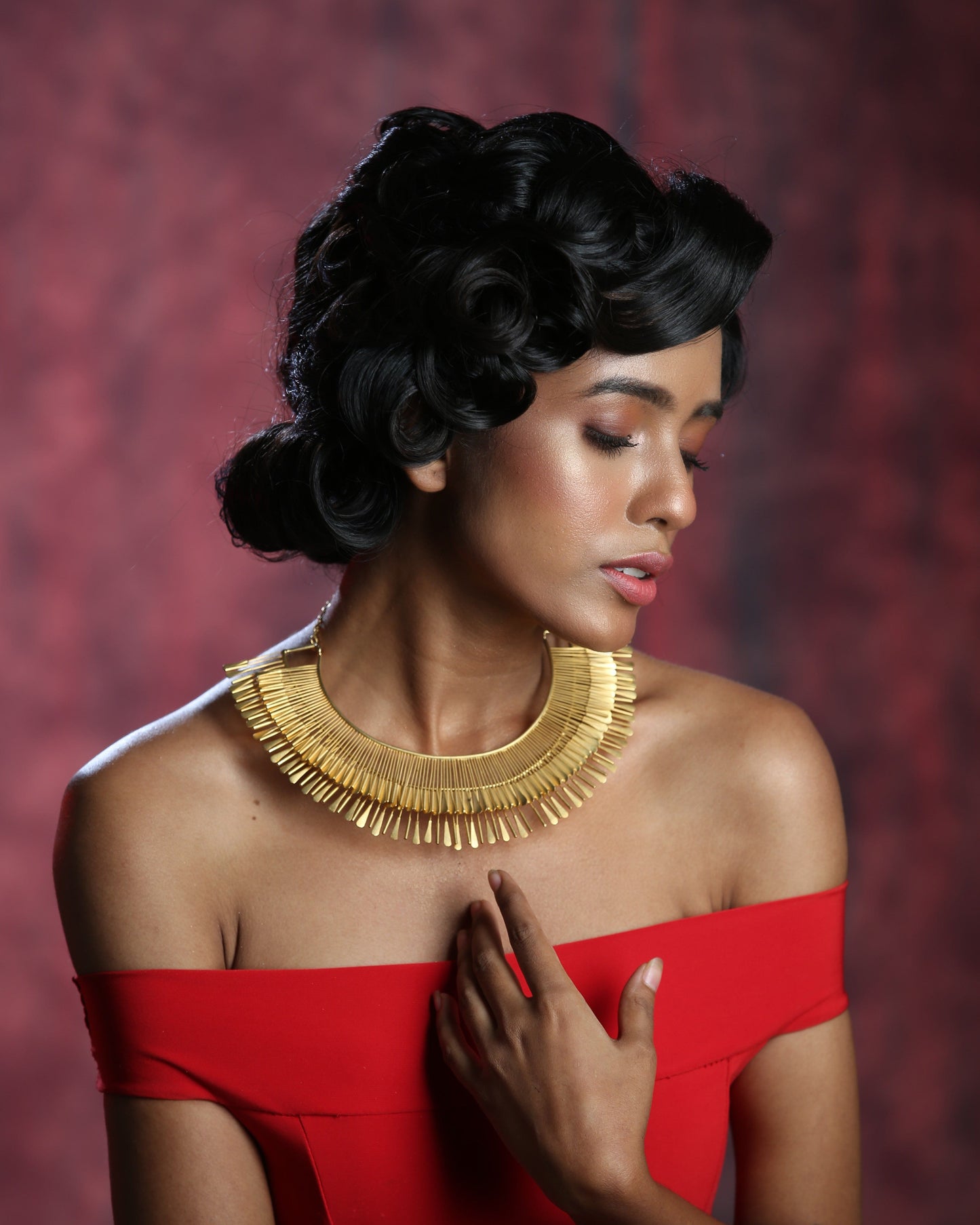 Spiked Luxe Neckpiece