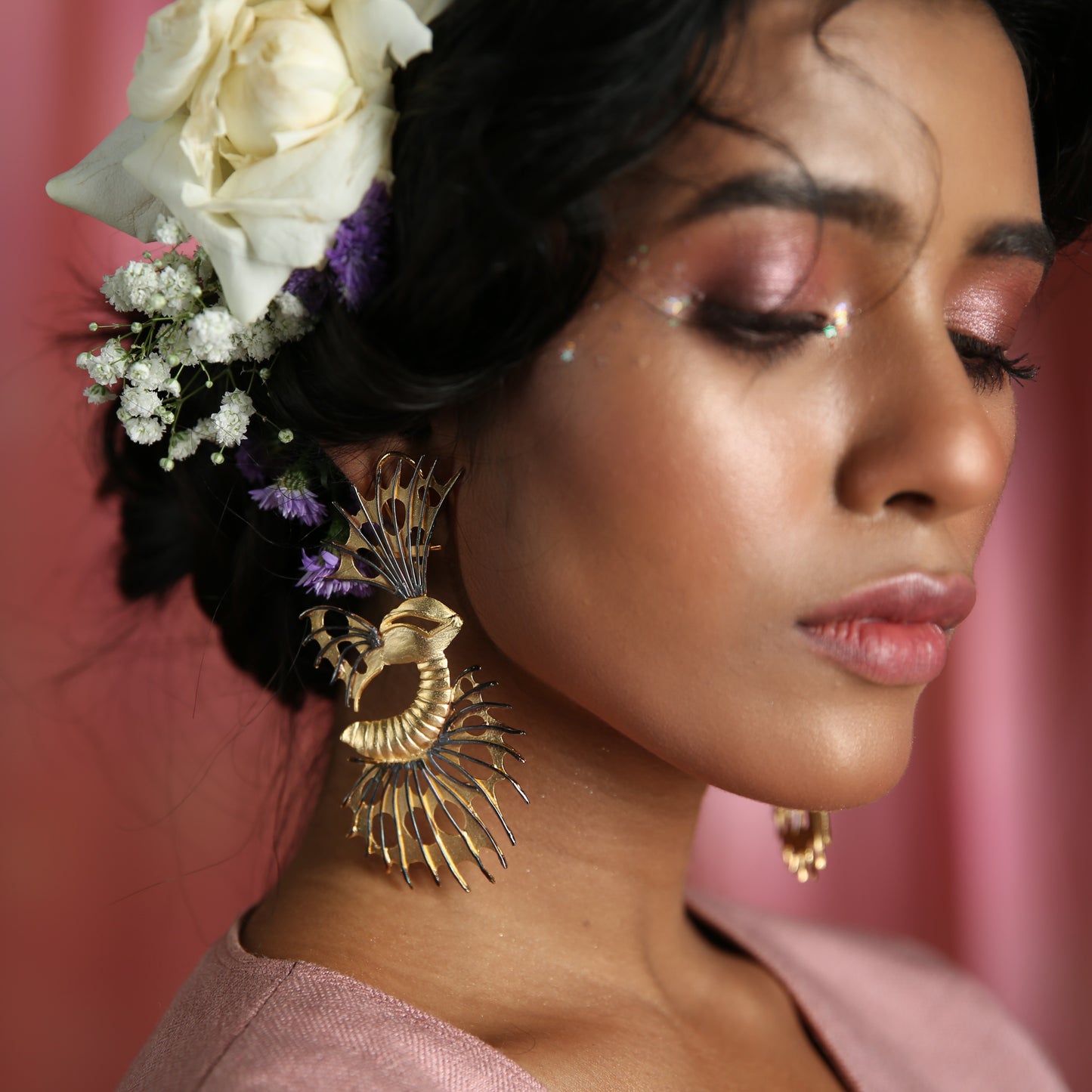 Winged Beauty Earring