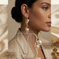 The Serpentine Pearl Climber Earring
