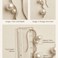 The Serpentine Pearl Climber Earring