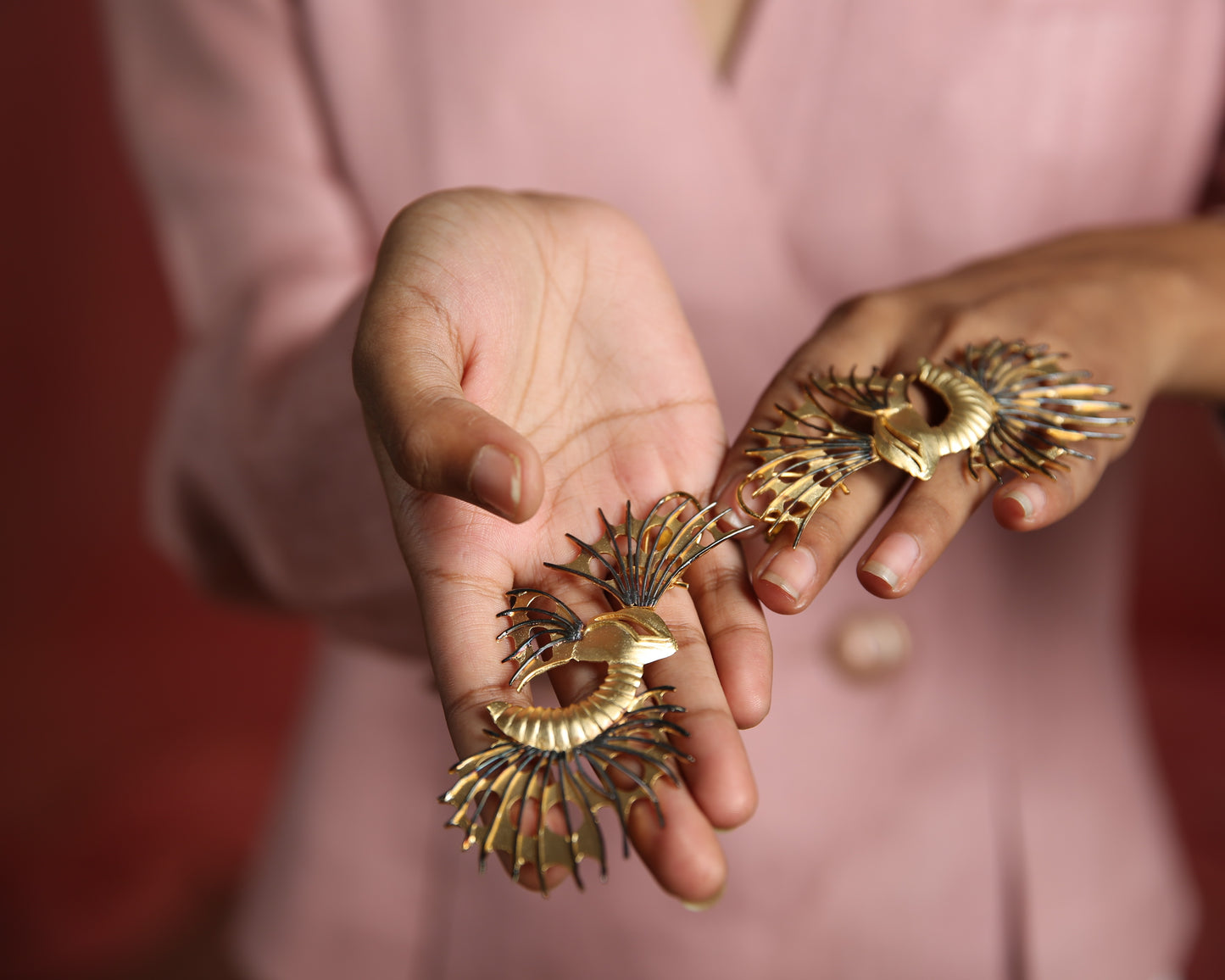 Winged Beauty Earring