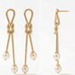 THE GILDED KNOT EARRING