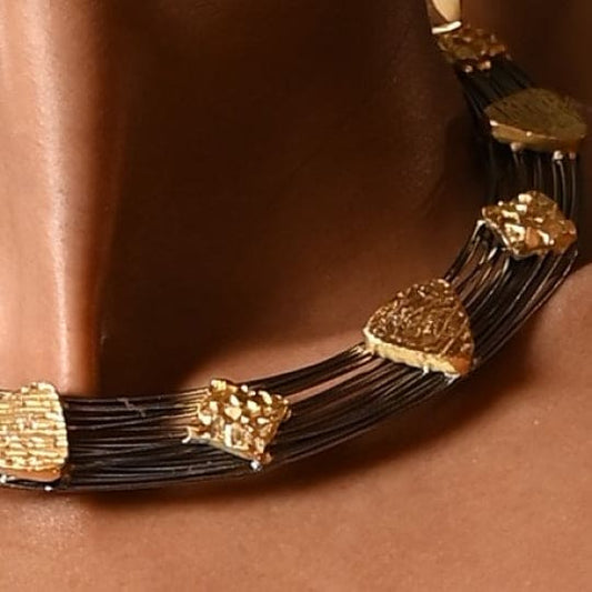 Meshed  Neckpiece