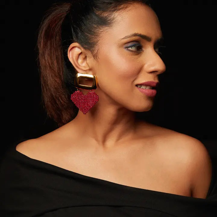 Heart In Earring