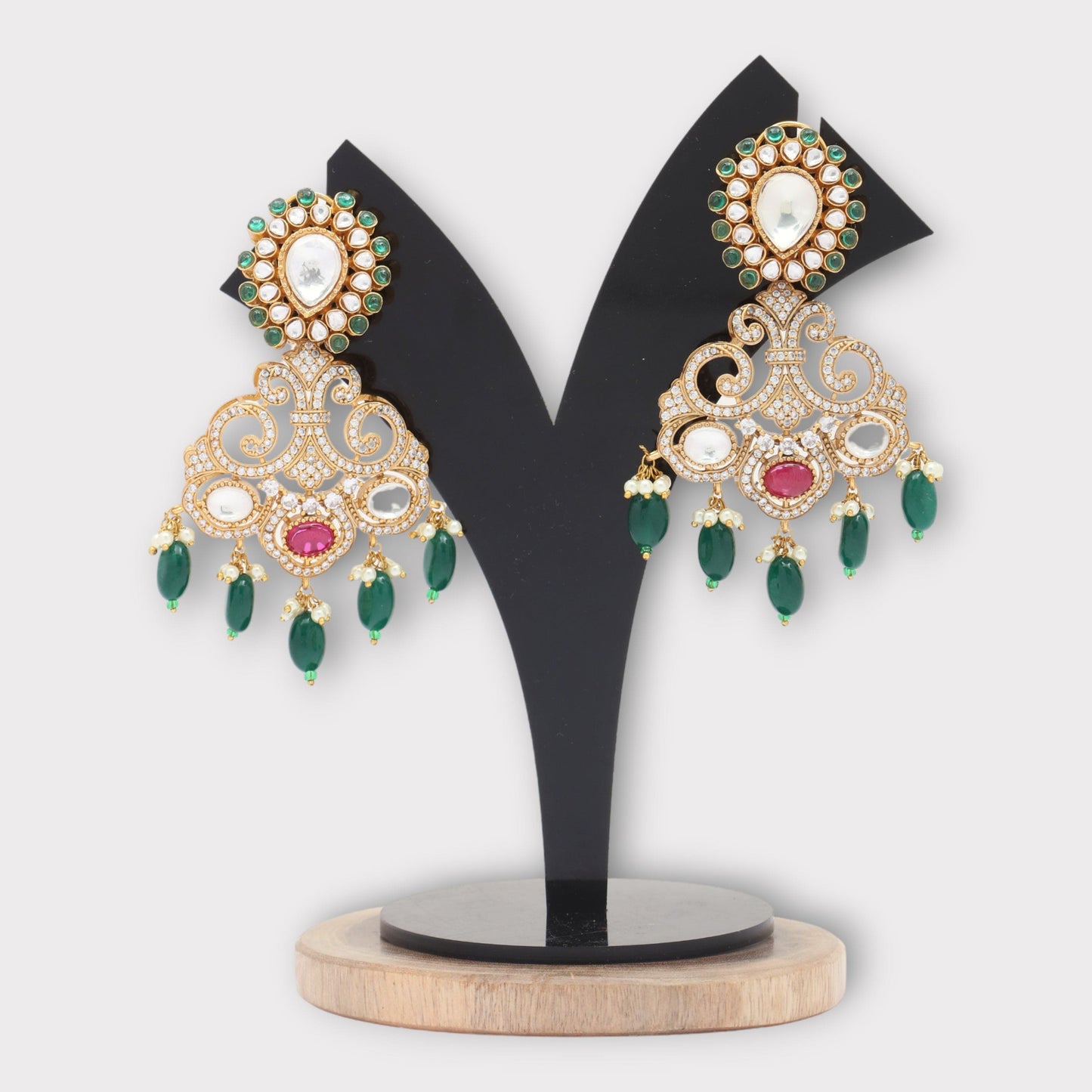 Gulbahar Kundan Earrings