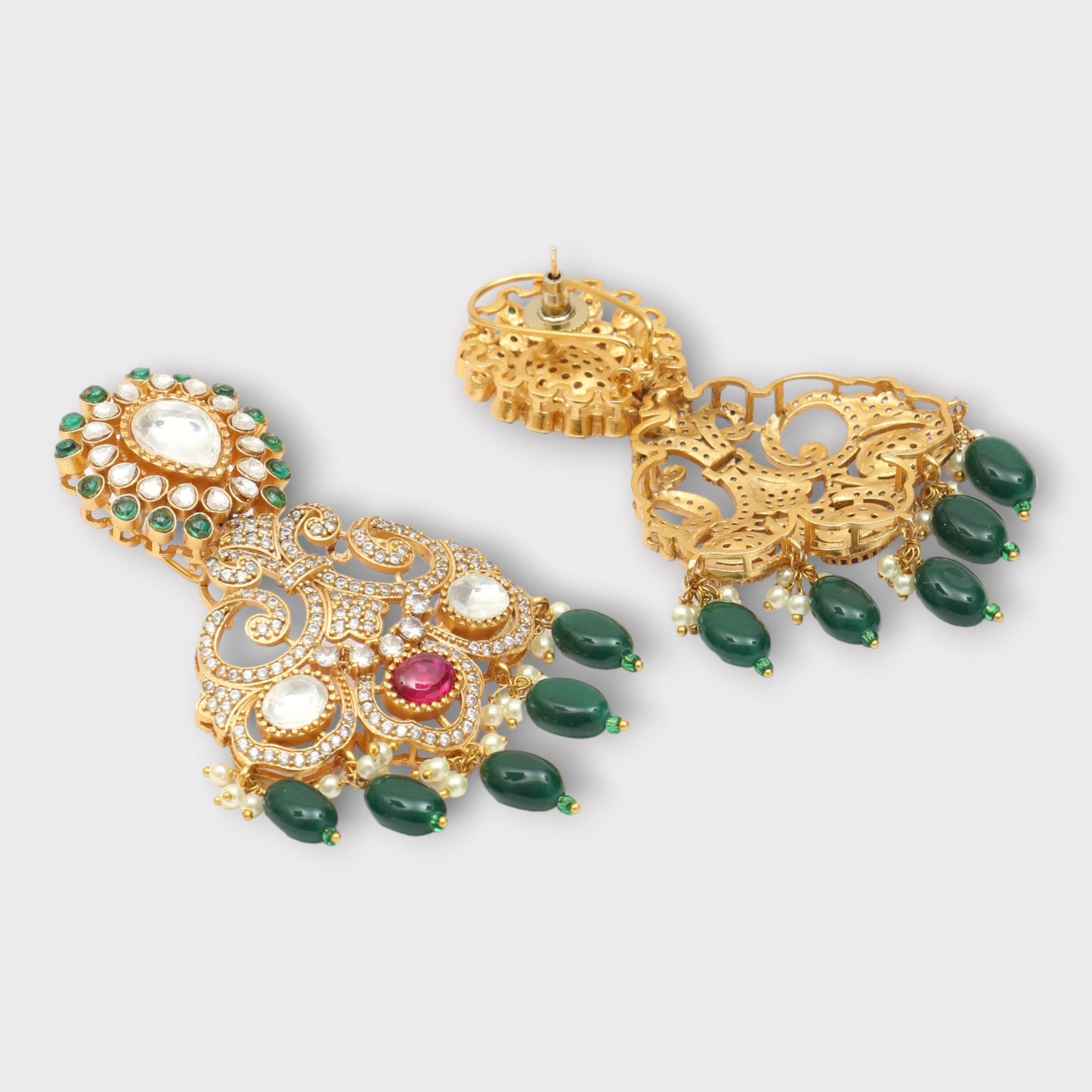 Gulbahar Kundan Earrings