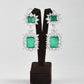 Stellar Green Earrings