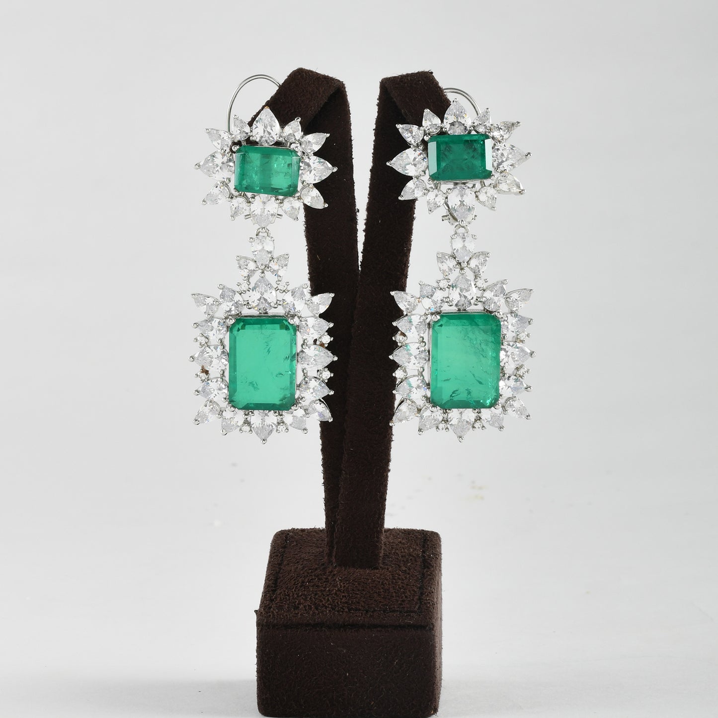 Stellar Green Earrings