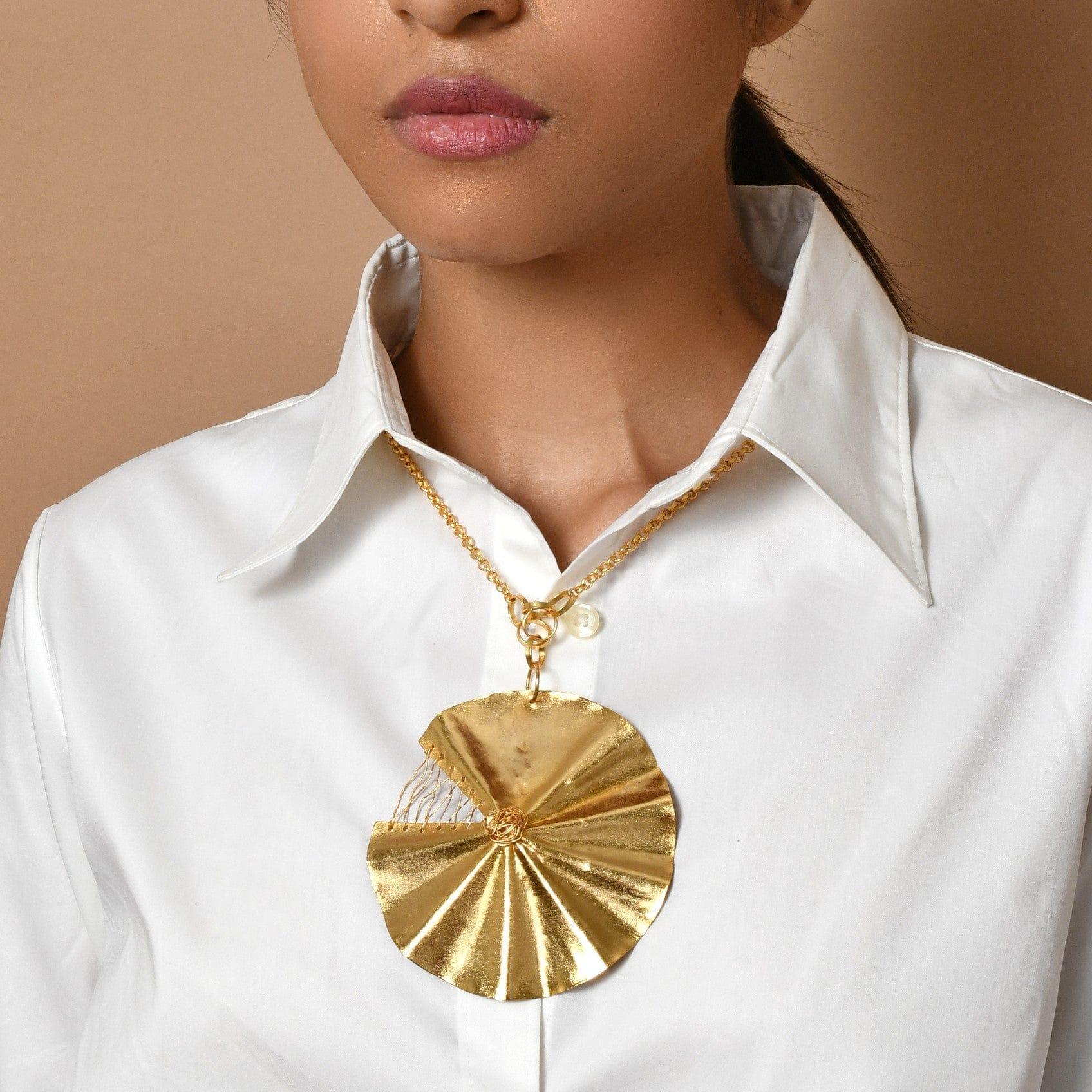 Floral Flourish Necklace - Zaza by Somya
