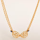 Pharaoh's Gold Pyramid Neckpiece - Zaza by Somya