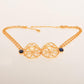 Pharaoh's Gold Pyramid Neckpiece - Zaza by Somya